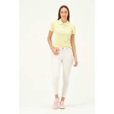 Msw Kadın Regular Fit Polo Yaka T-Shirt