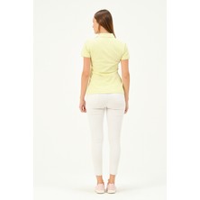 Msw Kadın Regular Fit Polo Yaka T-Shirt