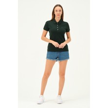 Msw Kadın Regular Fit Polo Yaka T-Shirt