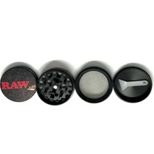 Raw  2 Parça Sigara Pipe+Grinder Smoking Set