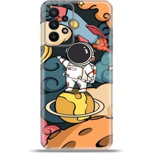 Cupcase Samsung Galaxy A23 Kılıf Esnek Silikon Kamera Koruma 4K Desenli Özel Tasarım - Uyku Alemi