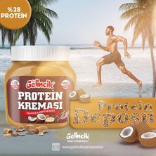 Gelincik Kahvaltılık Sürülebilir Katkısız 320GR Özel Üretim Protein Kreması 100GR'DA 28GR Içerir