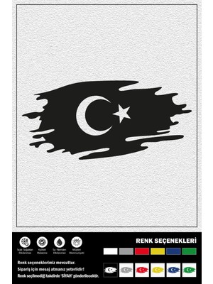 Ecce Bayrak Stıcker 15 x 7 cm