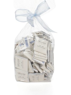 Melodi Çikolata Melodi Sütlü Madlen Mavi 500 gr Erkek Bebek Çikolatası Özel Tasarım Hediye Çikolata