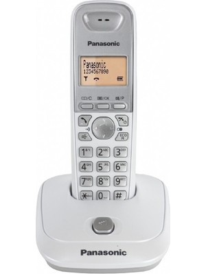 Panasonıc KX-TG2511 Dect Telsiz Telefon Beyaz Masa Telefonu Beyaz