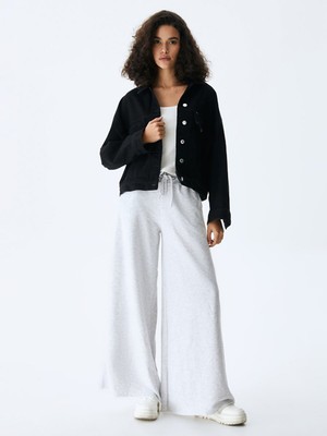 LTB Kadın Celia Oversized Jean Ceket – %99 Pamuk, %1 Elastan, Rahat ve Şık Düz Desenli Tasarım