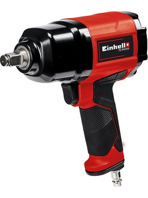 Einhell Havalı Darbeli Somun Sıkma TC-PW 610 (Maks. tork 610 Nm, sağ/sol dönüş, 10 adet soket, boş yağ şişesi, tapa nipeli, 125 mm uzatma aparatı) - 4138960