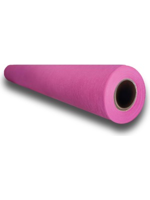 Tela Tekstil Pembe Tela Elyaf Çiçek Süsleme Kumaş 65 cm 15 mt