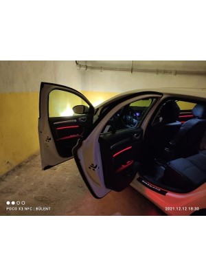 Fuji Megan 4 Için Ambiyans Aydınlatma Parlaklık Ayarlı 2 Takım