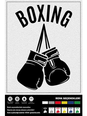 Ecce Boxıng Stıcker 15 x 10 cm