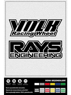 Ecce Volk-Rays Stıcker 20 x 7 cm