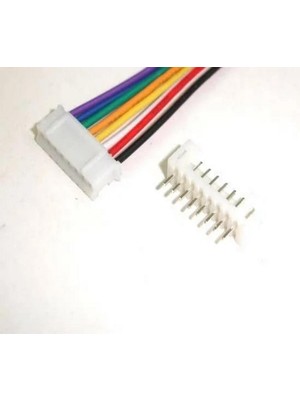 Sanec 2mm 10PİN Jst Ph Kablolu Konnektör Beyaz Takım 20CM - Çift Taraflı