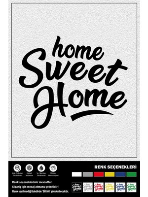 Ecce Home Sweet Home Stıcker 60 x 70 cm