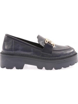 DGN 1002 Kadın Aksesuarlı Loafer Ayakkabı