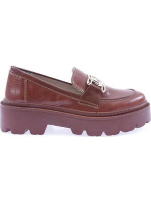DGN 1002 Kadın Aksesuarlı Loafer Ayakkabı