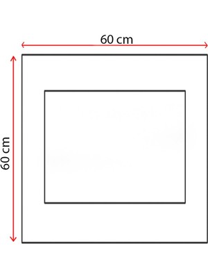 Baveno %100 Pamuk 60X60 Banyo Paspası