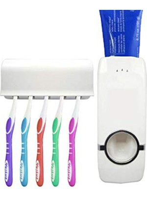 Nokta’s Otomatik Diş Macunu Sıkacağı (5 Adet Diş Fırçalıklı)