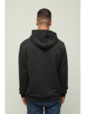 Owut Collection Oversize Içi Polarlı Kapüşonlu Kanguru Cepli Pamuklu Sweatshirt