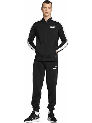 Puma Erkek Eşefman Takımı Tricot Suit Unisex Eşofman Takım 677428-01 Siyah