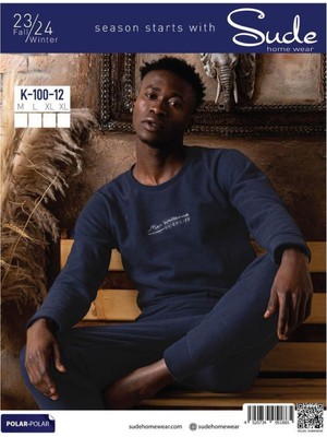 Sude Erkek Kışlık Polar Pijama Takımı K100/12 - 1 Adet