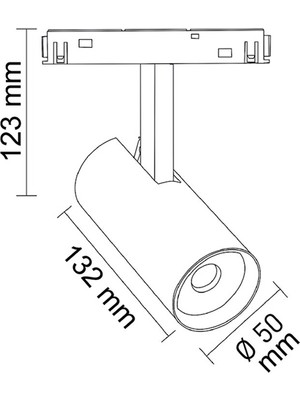 Flaş Spot Flaş Spot Magnet Ray Spot Armatür 3200K Gün Işığı