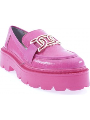 DGN 1002 Kadin Aksesuarli Loafer Ayakkabi