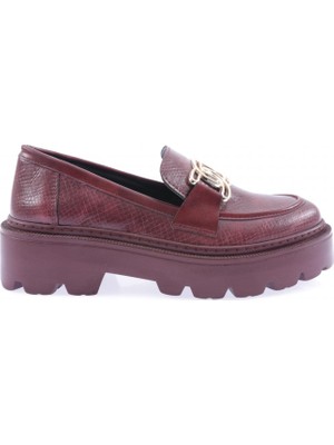 DGN 1002 Kadin Aksesuarli Loafer Ayakkabi