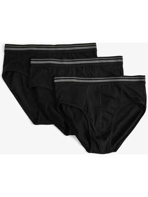 Koton 3'lü Slip Boxer Seti Çok Renkli