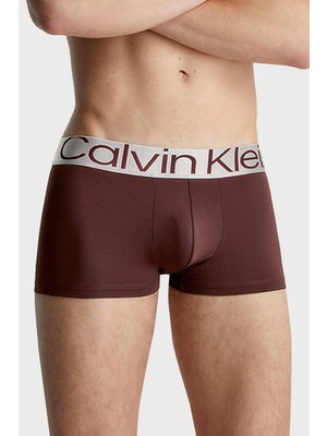 Calvin Klein Logolu Elastik Bel Bantlı Düşük Bel 3 Pack Boxer 000NB3074AGIB Erkek Boxer 000NB3074A Gıb