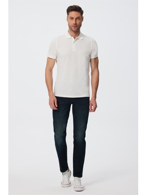 Lee Cooper Jagger Erkek Slım Straıght Dar Kesim Normal Bel Düz Paça Jean Pantolon Yeşil