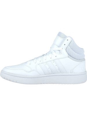 Adidas Hoops 3.0 Mid Kadın Beyaz Sneaker GW5457