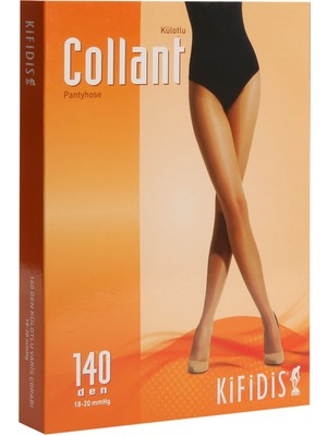 Kifidis 140 Den. 18-20 Mmhg Külotlu Varıs Çorabı Mavi / Blue - 2