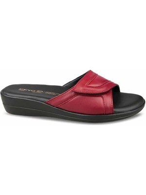 Ceyo 9863-36 Kadın Terlik Ayakkabı 9863-36BORDO