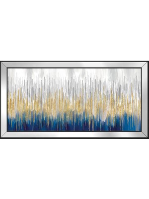 DB Sanat Soyut Şekiller Motifli Kanvas Tablo