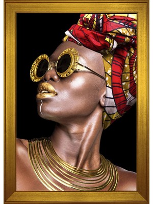 DB Sanat Kadın Motifli Kanvas Tablo