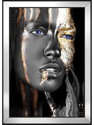 DB Sanat Kadın Motifli Kanvas Tablo