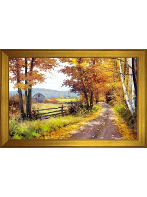 DB Sanat Manzara Temalı Kanvas Tablo