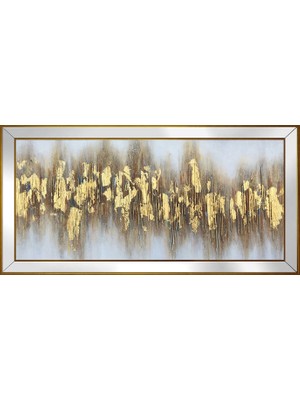 DB Sanat Soyut Şekiller Motifli Kanvas Tablo