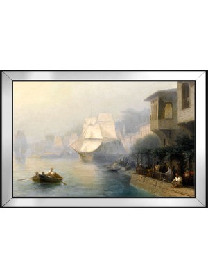 DB Sanat Istanbul Boğazından Bir Görüntü Motifli Kanvas Tablo