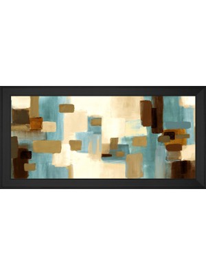 DB Sanat Soyut Şekiller Motifli Kanvas Tablo