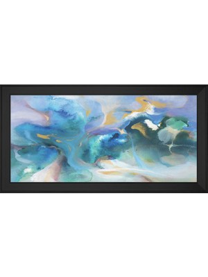 DB Sanat Soyut Şekiller Motifli Kanvas Tablo