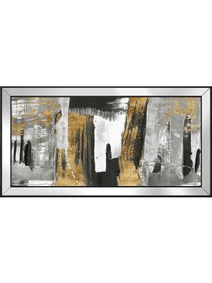 DB Sanat Soyut Şekiller Motifli Kanvas Tablo