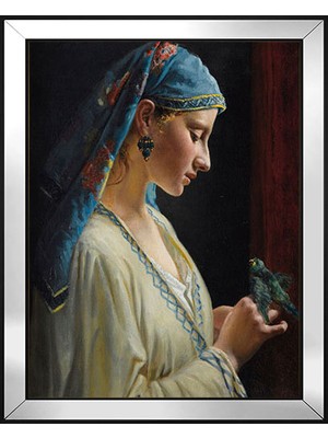 DB Sanat Kadın Motifli Kanvas Tablo