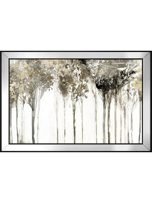 DB Sanat Soyut Ağaçlar Motifli Kanvas Tablo