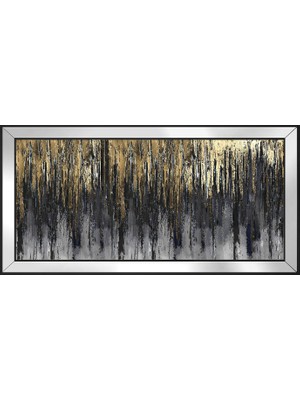 DB Sanat Soyut Şekiller Motifli Kanvas Tablo