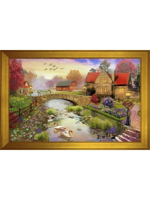 DB Sanat Manzara Temalı Kanvas Tablo