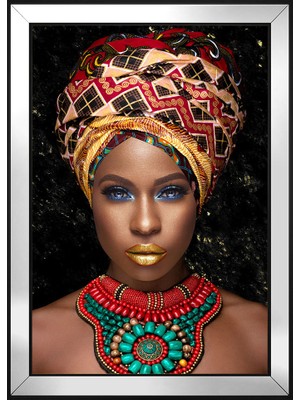 DB Sanat Kadın Motifli Kanvas Tablo