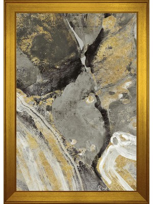 DB Sanat Soyut Şekiller Motifli Kanvas Tablo