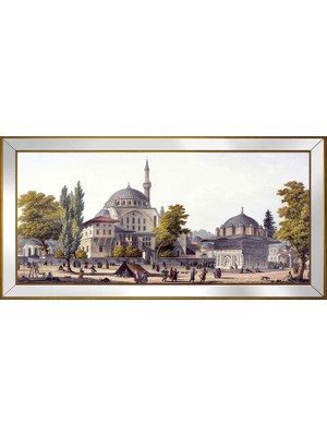 DB Sanat Kılıç Ali Paşa Külliyesi  Motifli Kanvas Tablo