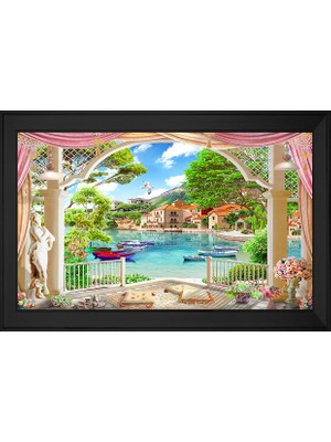 DB Sanat Manzara Temalı Kanvas Tablo